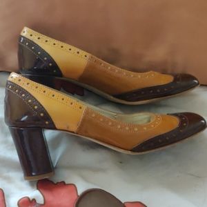 Massimo Baldi chunky heels size 7B